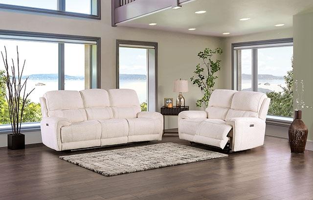 MORCOTE Power Sofa, Beige - Orlando Furniture Outlet (Casselberry,FL)