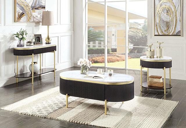 KOBLENZ End Table, Dark Walnut - Orlando Furniture Outlet (Casselberry,FL)