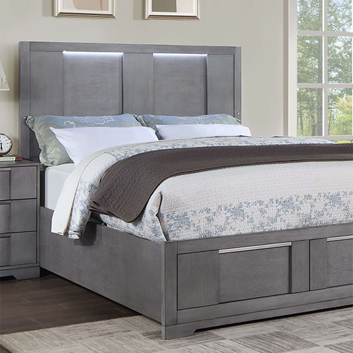 REGULUS Cal.King, E.King, & Queen Bed - Orlando Furniture Outlet (Casselberry,FL)