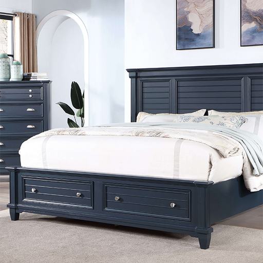 MANZANILLO Cal.King, E.King, & Queen Bed - Orlando Furniture Outlet (Casselberry,FL)