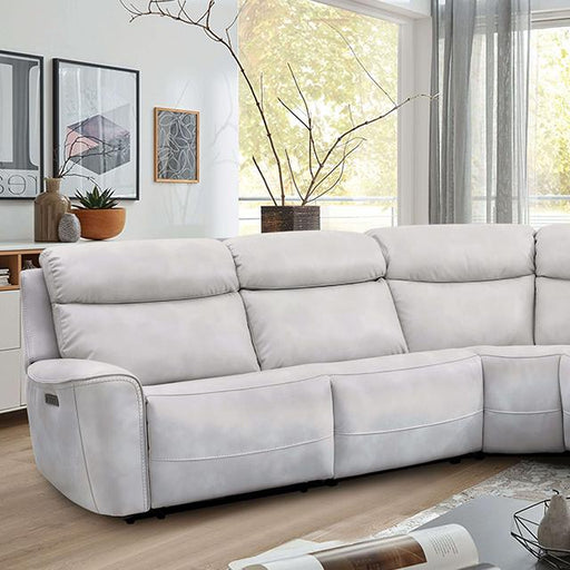 EDMONDUS Power Sectional, Light Taupe image