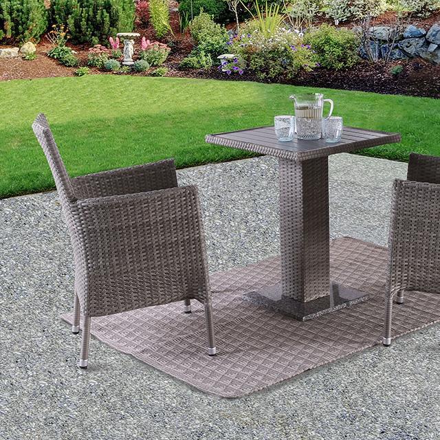 Aminta Patio Bistro Set (3 & 5 PC) - Orlando Furniture Outlet (Casselberry,FL)