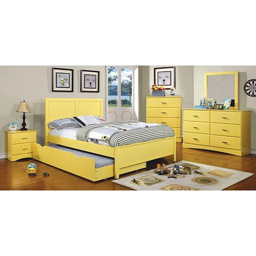 Prismo Bed Yellow - Orlando Furniture Outlet (Casselberry,FL)