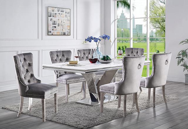 Valdevers 7 Pc Dining Table Set - Orlando Furniture Outlet (Casselberry,FL)