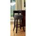 LYNSEY Dark Oak/Gray 24" Bar Stool - Orlando Furniture Outlet (Casselberry,FL)