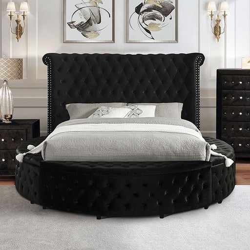 Delilah Bed Black - Orlando Furniture Outlet (Casselberry,FL)