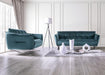 Civellutino Sofa Teal - Orlando Furniture Outlet (Casselberry,FL)
