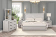 Crowthorne E.King & Queen Bed Grey & White - Orlando Furniture Outlet (Casselberry,FL)