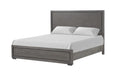 Crowthorne E.King & Queen Bed Grey & White - Orlando Furniture Outlet (Casselberry,FL)