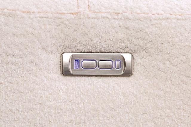 MORCOTE Power Sofa, Beige - Orlando Furniture Outlet (Casselberry,FL)