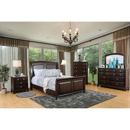 Litchville Brown Cherry Mirror - Orlando Furniture Outlet (Casselberry,FL)