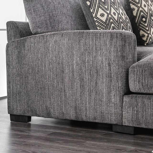 Kaylee Gray U-Shaped Sectional - Orlando Furniture Outlet (Casselberry,FL)