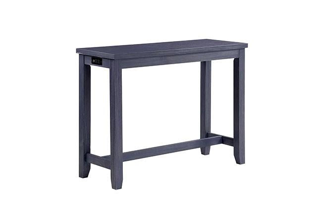 Caerleon 3 & 4 Piece Counter Ht. Set Gray & Blue - Orlando Furniture Outlet (Casselberry,FL)