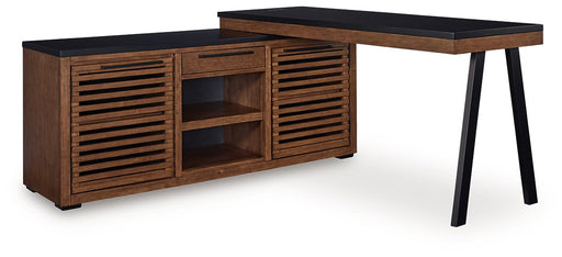 Kallari Credenza with Desk Return - Orlando Furniture Outlet (Casselberry,FL)