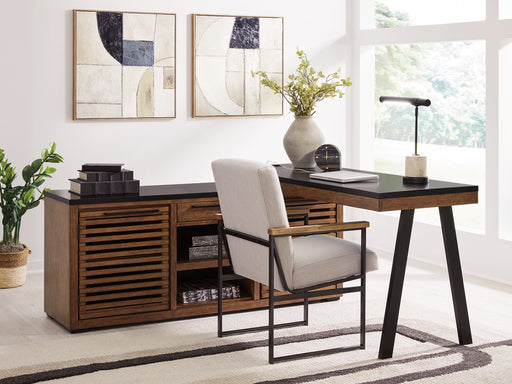 Kallari Credenza with Desk Return - Orlando Furniture Outlet (Casselberry,FL)