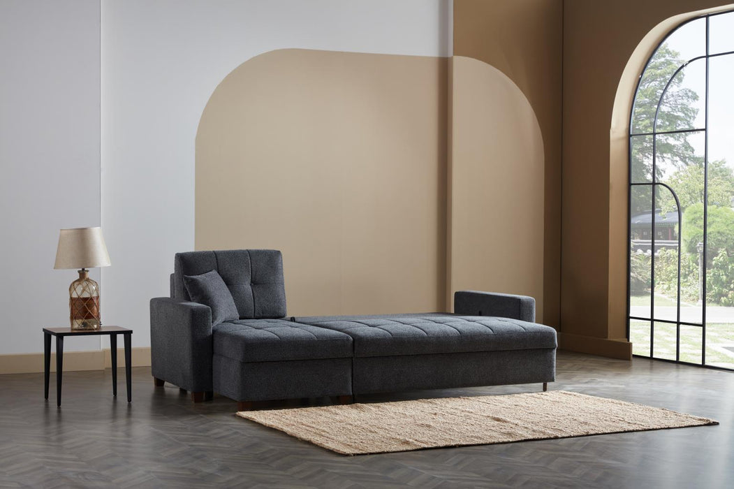 Mocca Sleeper Sectional Sofa