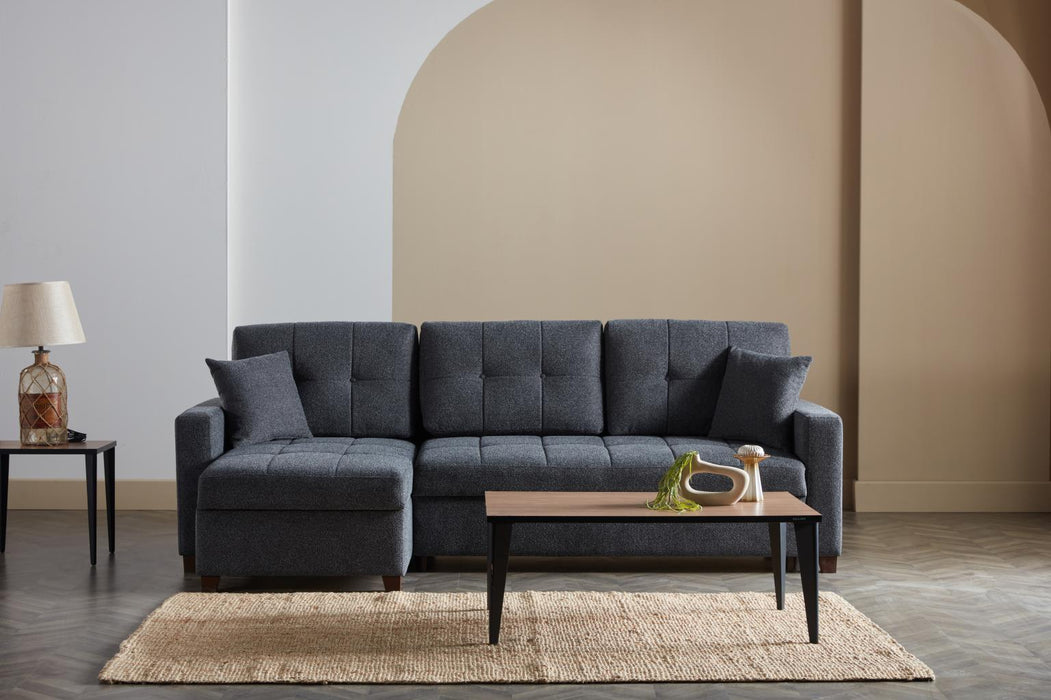 Mocca Sleeper Sectional Sofa