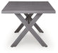 Half Moon Beach Outdoor Dining Table - Orlando Furniture Outlet (Casselberry,FL)