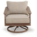 Harmony Headlands Outdoor Swivel Lounge with Cushion - Orlando Furniture Outlet (Casselberry,FL)