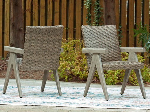 Cliff Trails Outdoor Arm Chair (Set of 2) - Orlando Furniture Outlet (Casselberry,FL)
