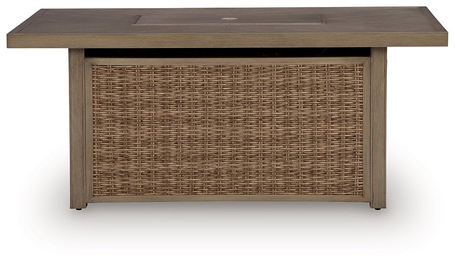 Laguna Heights Outdoor Fire Pit Table - Orlando Furniture Outlet (Casselberry,FL)