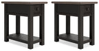 Tyler Creek End Table Set - Orlando Furniture Outlet (Casselberry,FL)