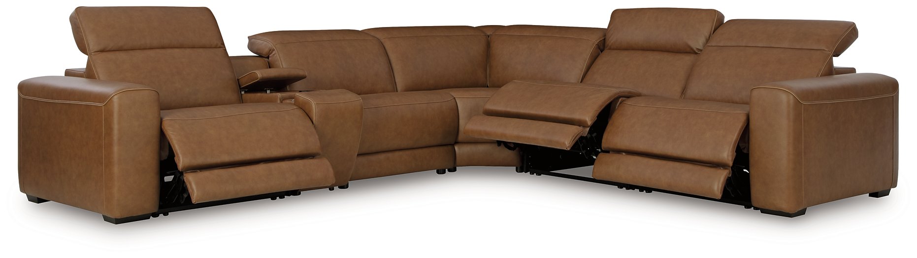 Magic Man 5-Piece Power Reclining Sectional - Orlando Furniture Outlet (Casselberry,FL)