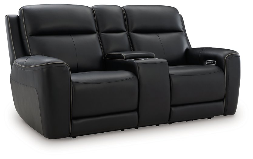5Z-Comfort Power Reclining Loveseat with Console - Orlando Furniture Outlet (Casselberry,FL)