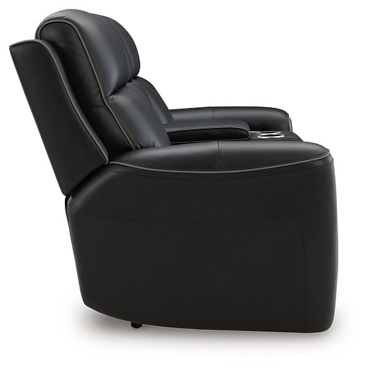 5Z-Comfort Power Reclining Loveseat with Console - Orlando Furniture Outlet (Casselberry,FL)