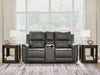 Bleckley Power Reclining Loveseat with Console - Orlando Furniture Outlet (Casselberry,FL)