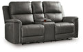 Bleckley Power Reclining Loveseat with Console - Orlando Furniture Outlet (Casselberry,FL)