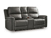 Bleckley Power Reclining Loveseat with Console - Orlando Furniture Outlet (Casselberry,FL)