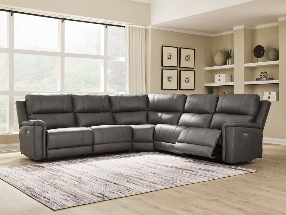 Bleckley Power Reclining Sectional - Orlando Furniture Outlet (Casselberry,FL)