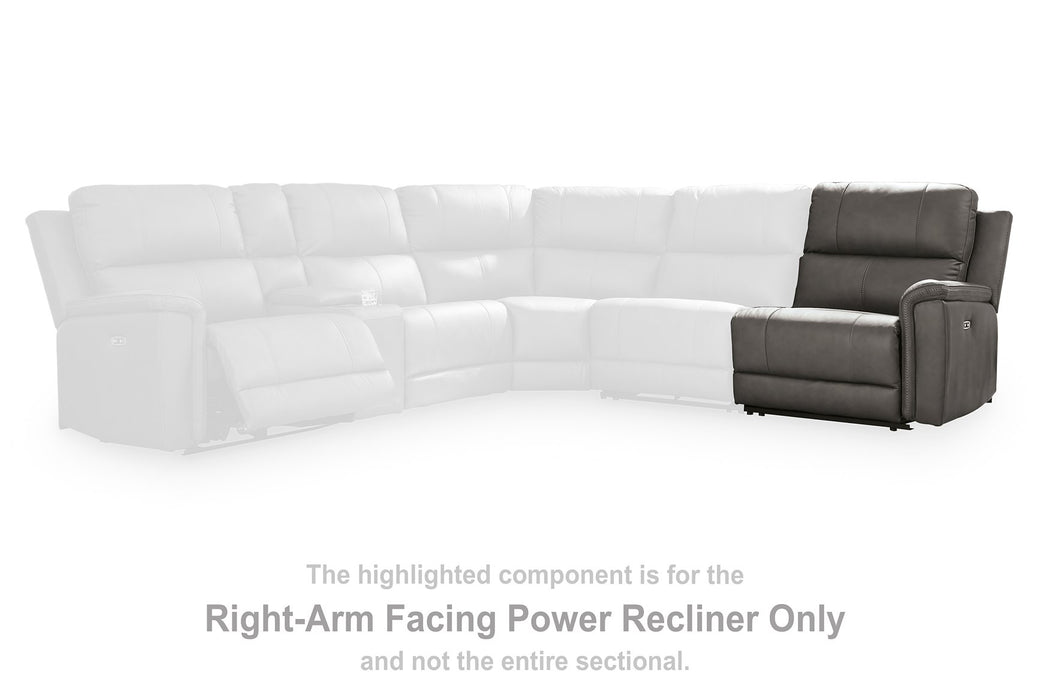 Bleckley Power Reclining Sectional - Orlando Furniture Outlet (Casselberry,FL)