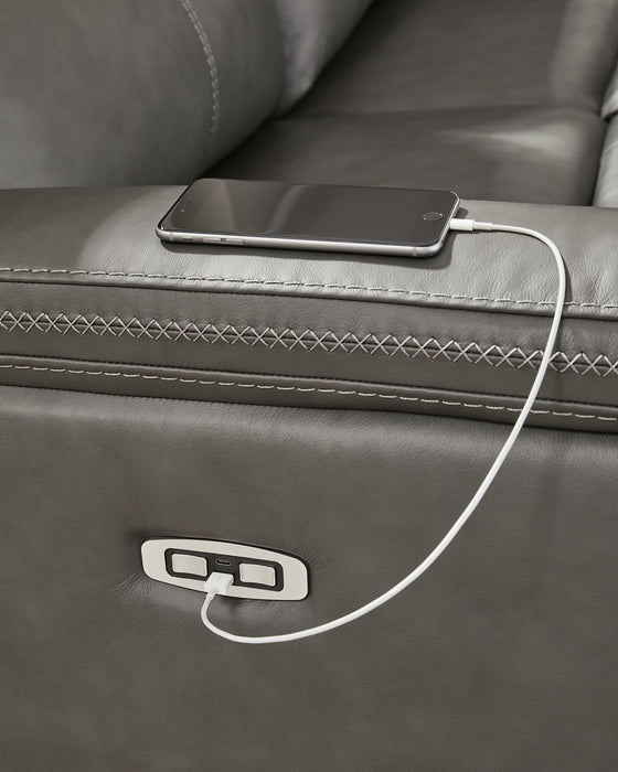 Bleckley Power Reclining Sectional - Orlando Furniture Outlet (Casselberry,FL)