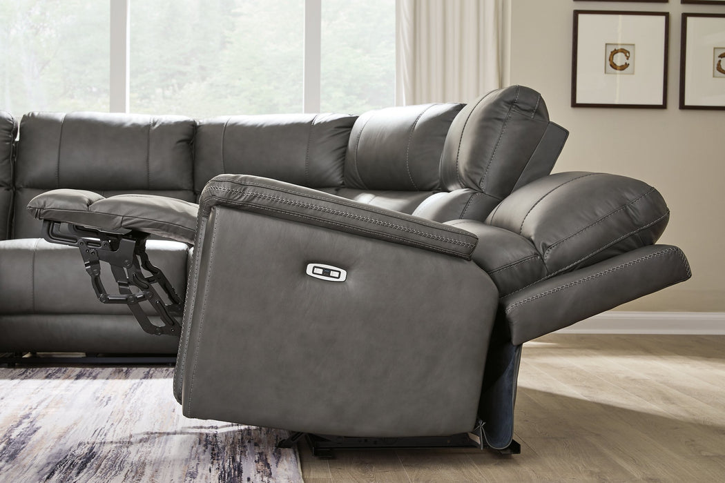 Bleckley Power Reclining Sectional - Orlando Furniture Outlet (Casselberry,FL)