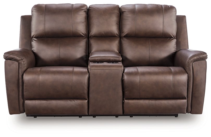 Bleckley Power Reclining Loveseat with Console - Orlando Furniture Outlet (Casselberry,FL)