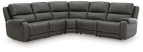 5Z - Pittson Power Reclining Sectional - Orlando Furniture Outlet (Casselberry,FL)