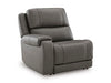5Z - Pittson Power Reclining Sectional Loveseat - Orlando Furniture Outlet (Casselberry,FL)