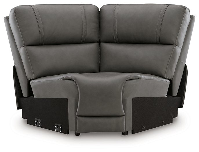 5Z - Pittson Power Reclining Sectional - Orlando Furniture Outlet (Casselberry,FL)