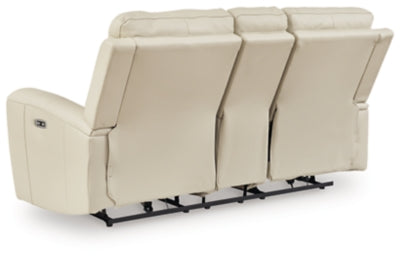 Dahlmoore Power Reclining Loveseat with Console - Orlando Furniture Outlet (Casselberry,FL)