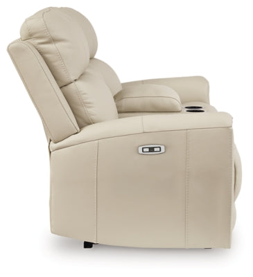 Dahlmoore Power Reclining Loveseat with Console - Orlando Furniture Outlet (Casselberry,FL)