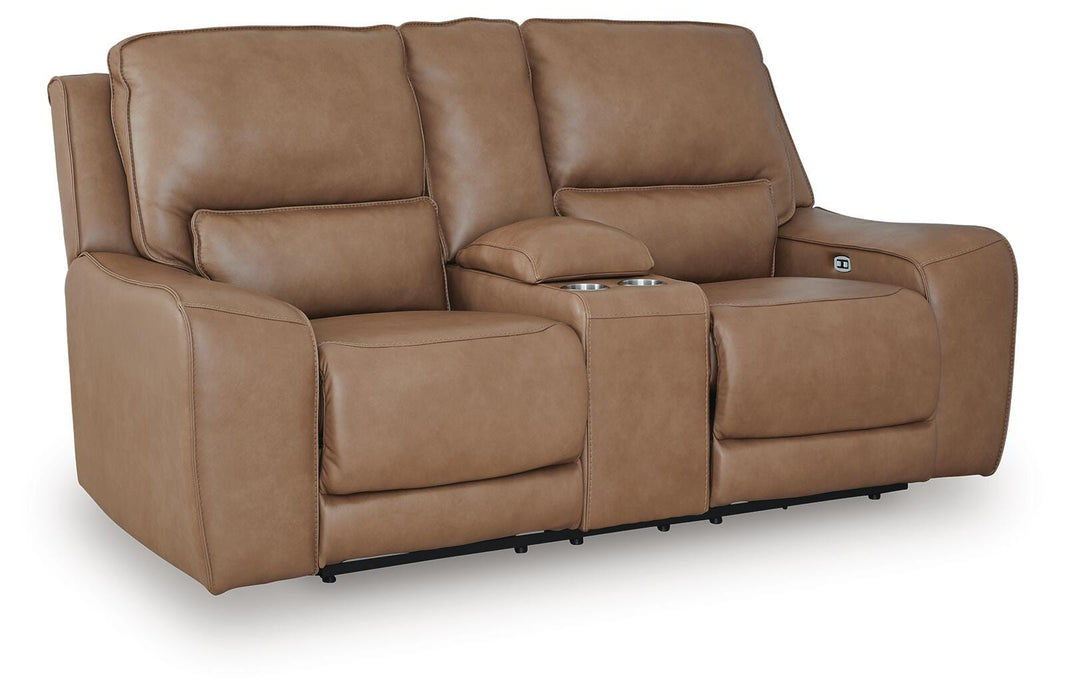 DeepWakes Power Reclining Loveseat with Console - Orlando Furniture Outlet (Casselberry,FL)