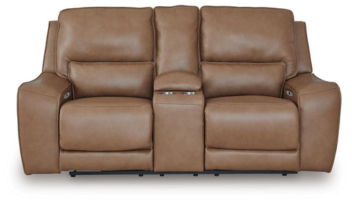 DeepWakes Power Reclining Loveseat with Console - Orlando Furniture Outlet (Casselberry,FL)