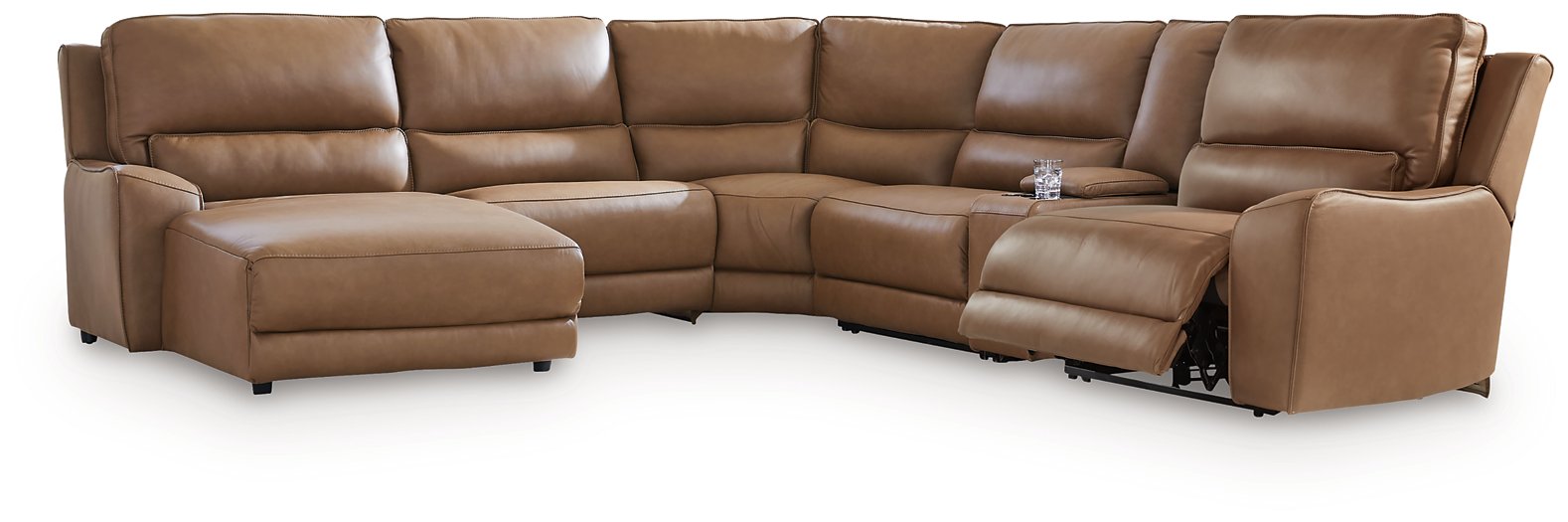 DeepWakes Power Reclining Sectional with Chaise - Orlando Furniture Outlet (Casselberry,FL)