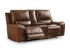 DeepWakes Power Reclining Loveseat with Console - Orlando Furniture Outlet (Casselberry,FL)