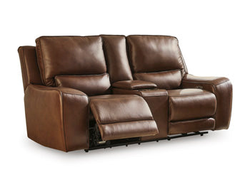 DeepWakes Power Reclining Loveseat with Console - Orlando Furniture Outlet (Casselberry,FL)