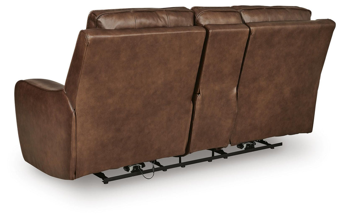 DeepWakes Power Reclining Loveseat with Console - Orlando Furniture Outlet (Casselberry,FL)