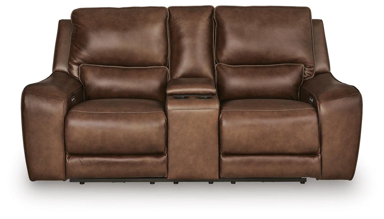 DeepWakes Power Reclining Loveseat with Console - Orlando Furniture Outlet (Casselberry,FL)