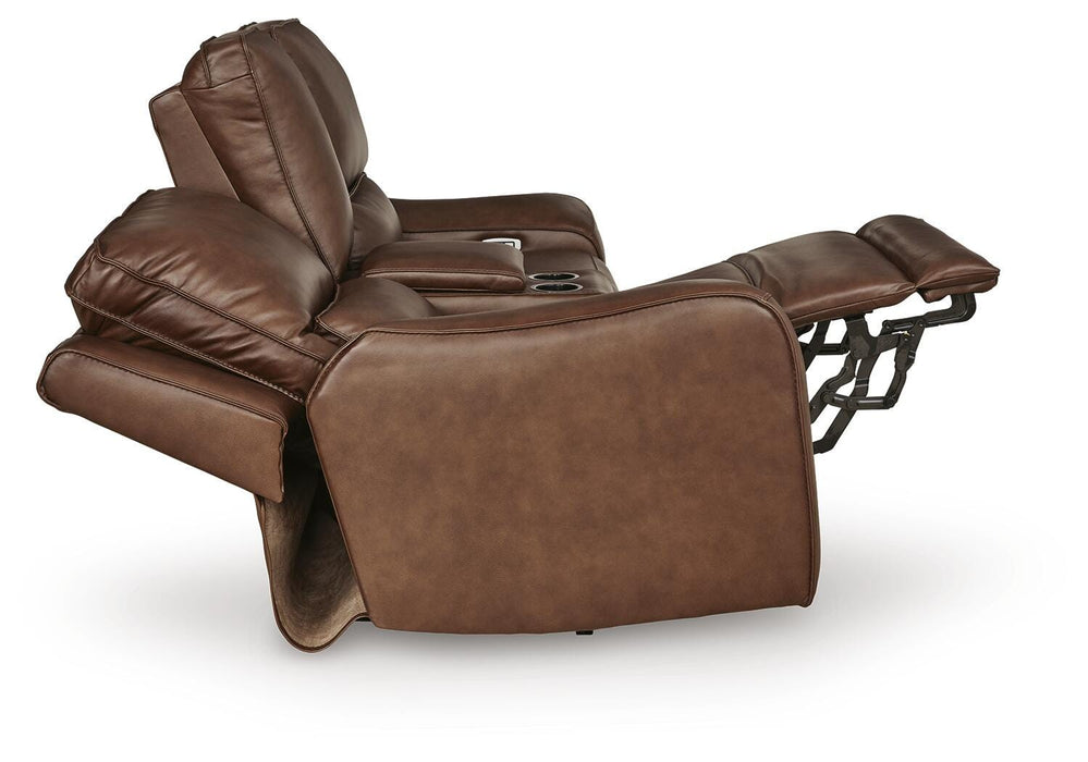 DeepWakes Power Reclining Loveseat with Console - Orlando Furniture Outlet (Casselberry,FL)